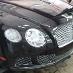 2012 Bentley Continental GT front paint protection guard