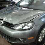 2012 VW Golf TDi 3M paint protection film on the hood and fenders, front bumper
