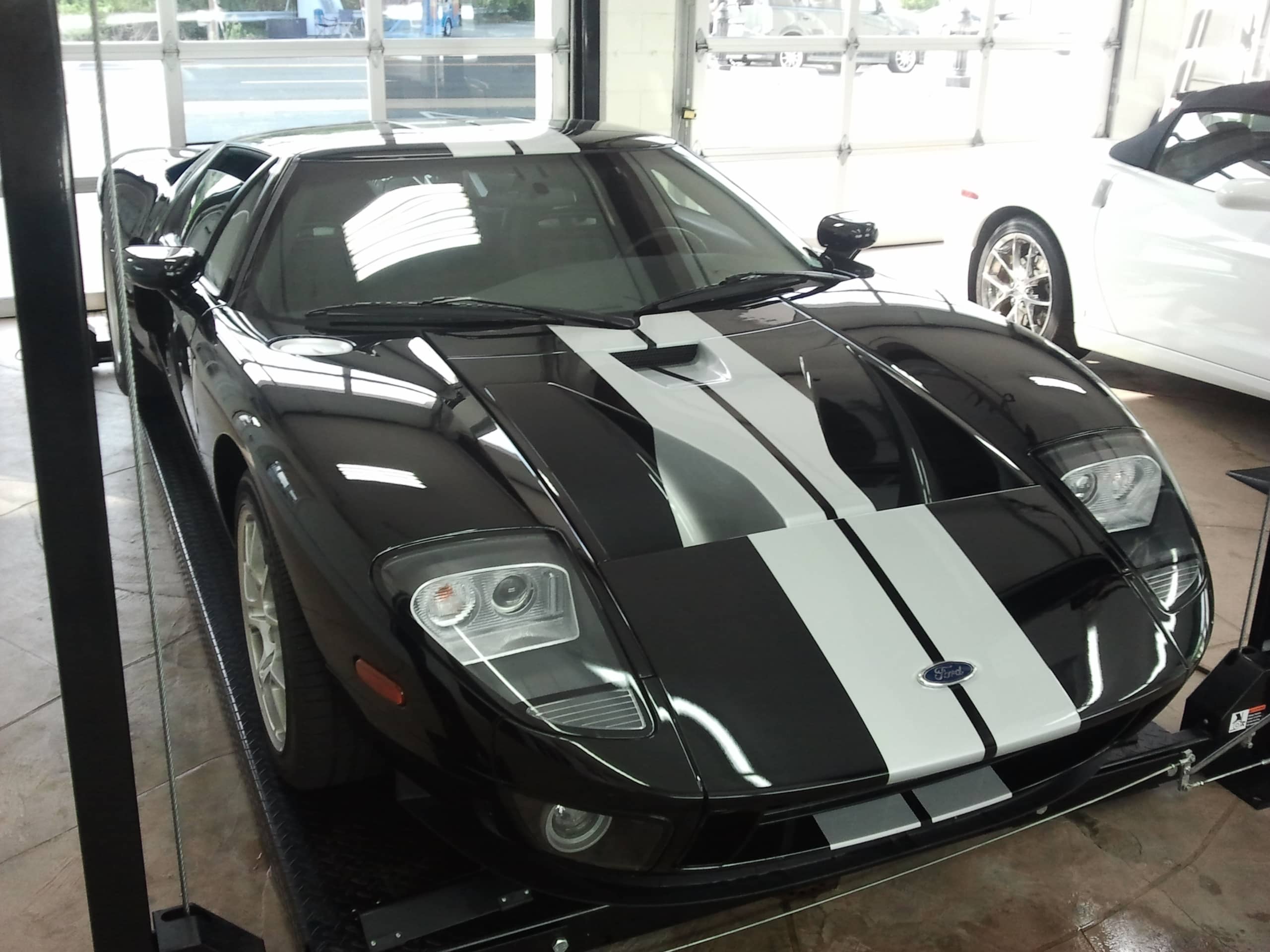 2006 Ford GT40 and 2007 Chevy Corvette clear invisible bra paint protection film