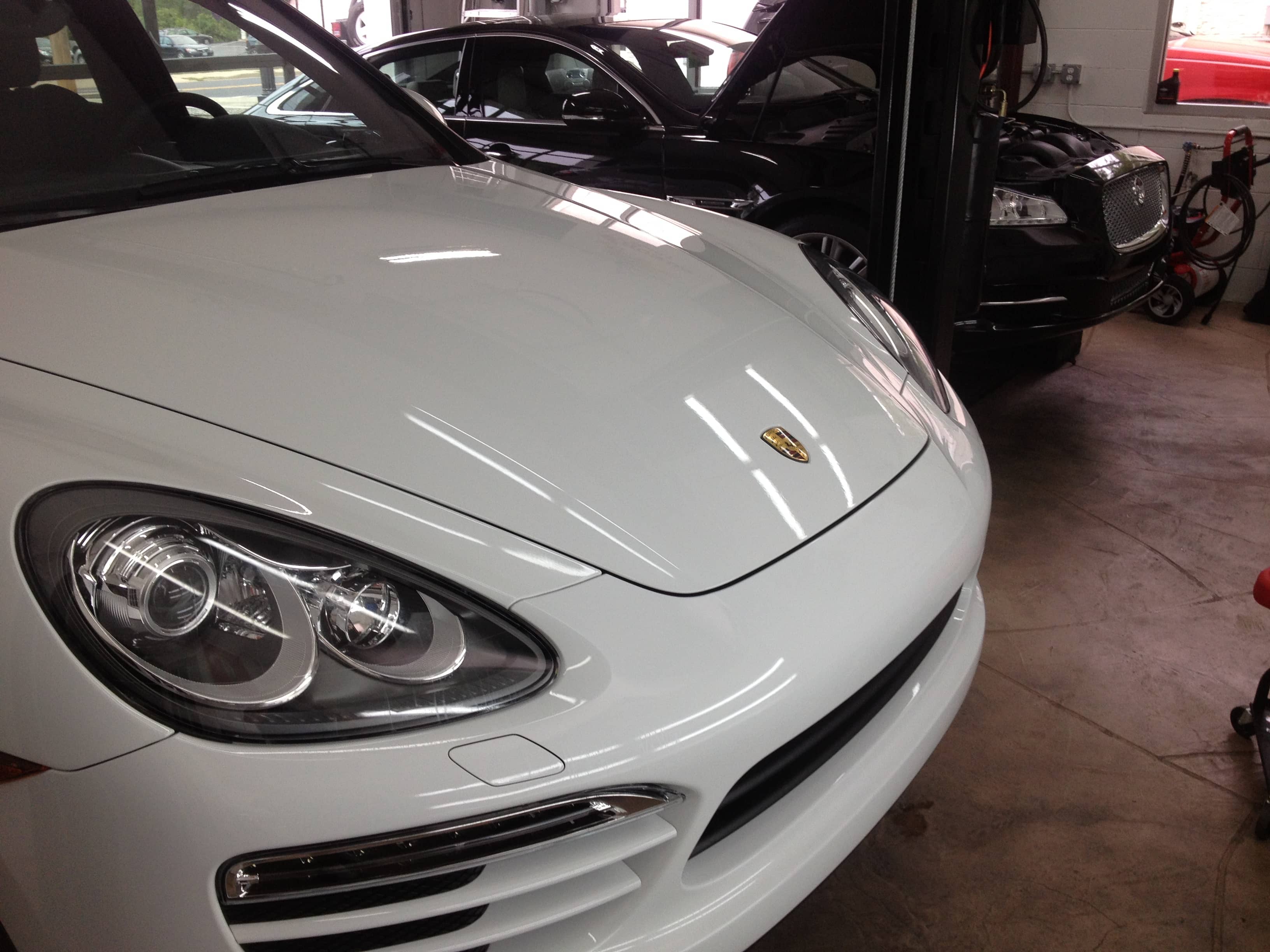 2012 Porsche Cayenne paint protection film from Xpel Ultimate Self Healing