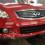 2012 Infiniti G37XS paint protection film against chips 3M Scotchgard