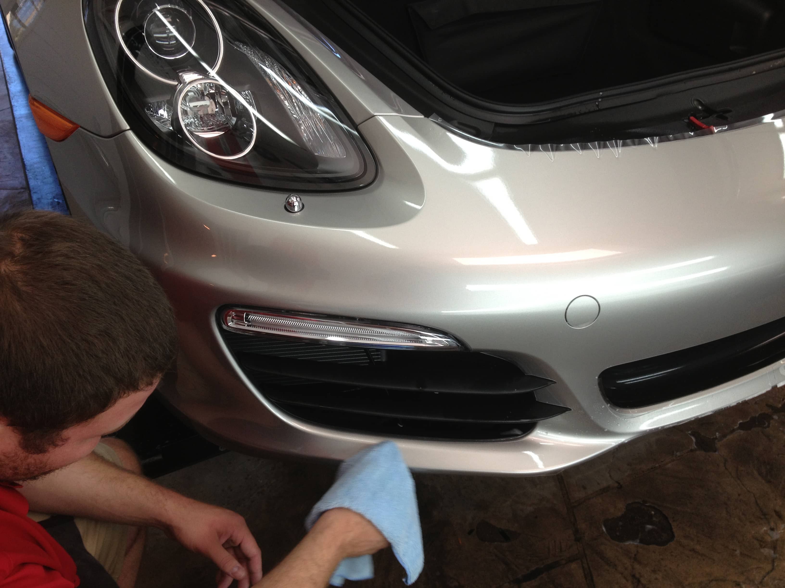2013 Porsche Boxter S full front clear urethane paint protection film St. Louis