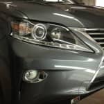 2013 Lexus RX350 F-Sport and 2013 Lexus RX350 clear auto nose mask St. Louis XPel paint protection film
