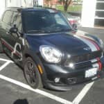 Mini Countryman S All4 front to back and sides stripes St. Louis Clayton