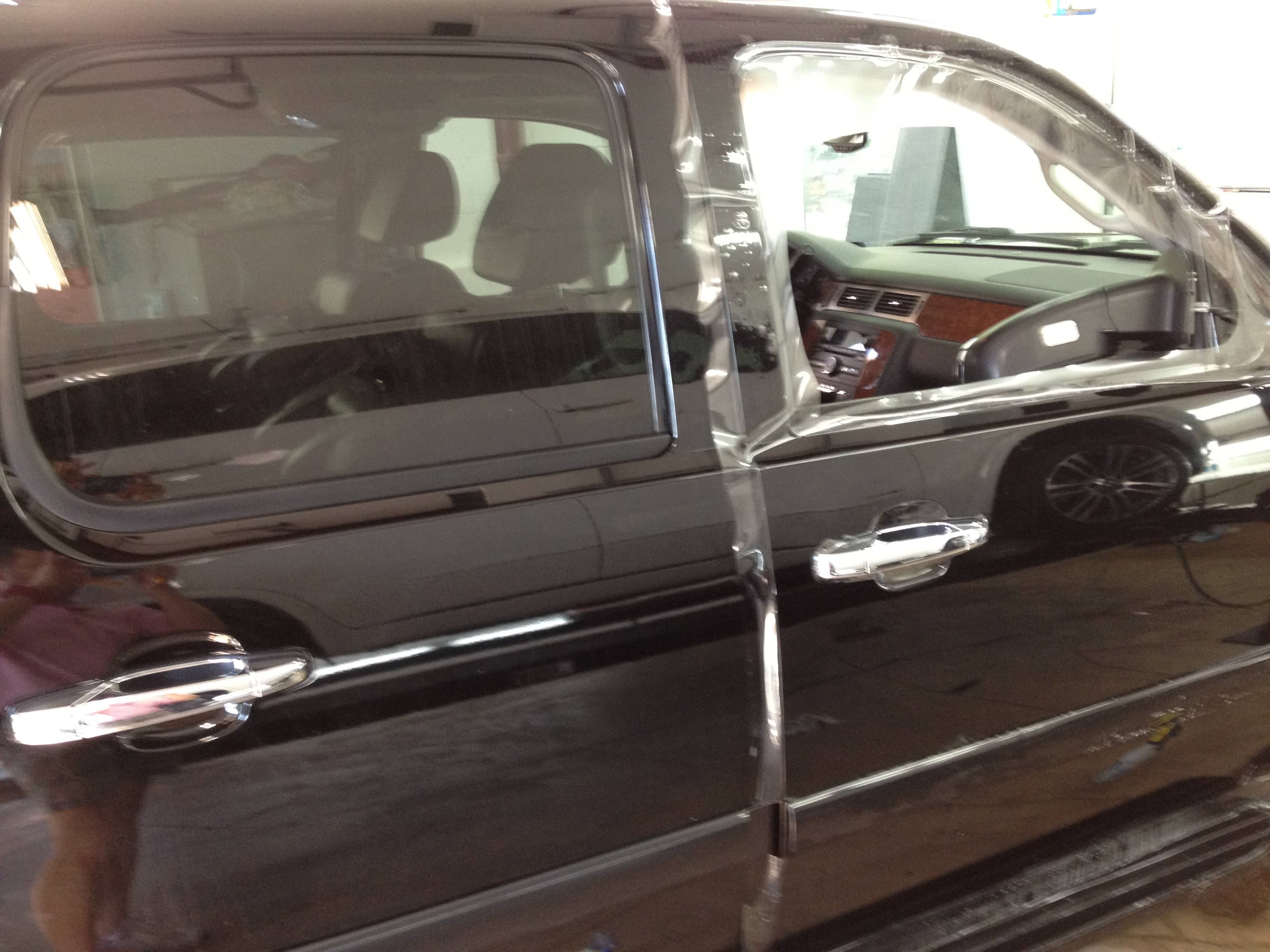 2009 Chevy Suburban full vehicle clear paint rock chip protection film St. Louis XPel