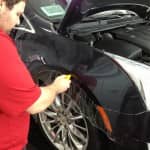 3M and XPel paint protection film St. Louis Cadillac XTS clear rock chip paint mask window tint