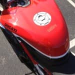 Ducati 848 motorcycle bike paint protection film St. Louis rock chip guard 