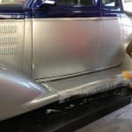 St. Louis paint protection film door sill/step shield 1938 Plymouth Coupe