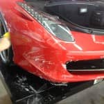Ferrari 458 Italia Coupe St. Louis paint protection film for rock chip prevention