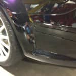 rear impact areas paint protection film St. Louis Mercedes CLK55AMG