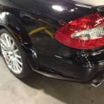 rear impact areas paint protection film St. Louis Mercedes CLK55AMG