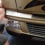 Bounder RV motorhome clear bra installation St. Louis XPel