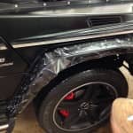 Mercedes G63 matte finish paint protection film clear auto bra St. Louis