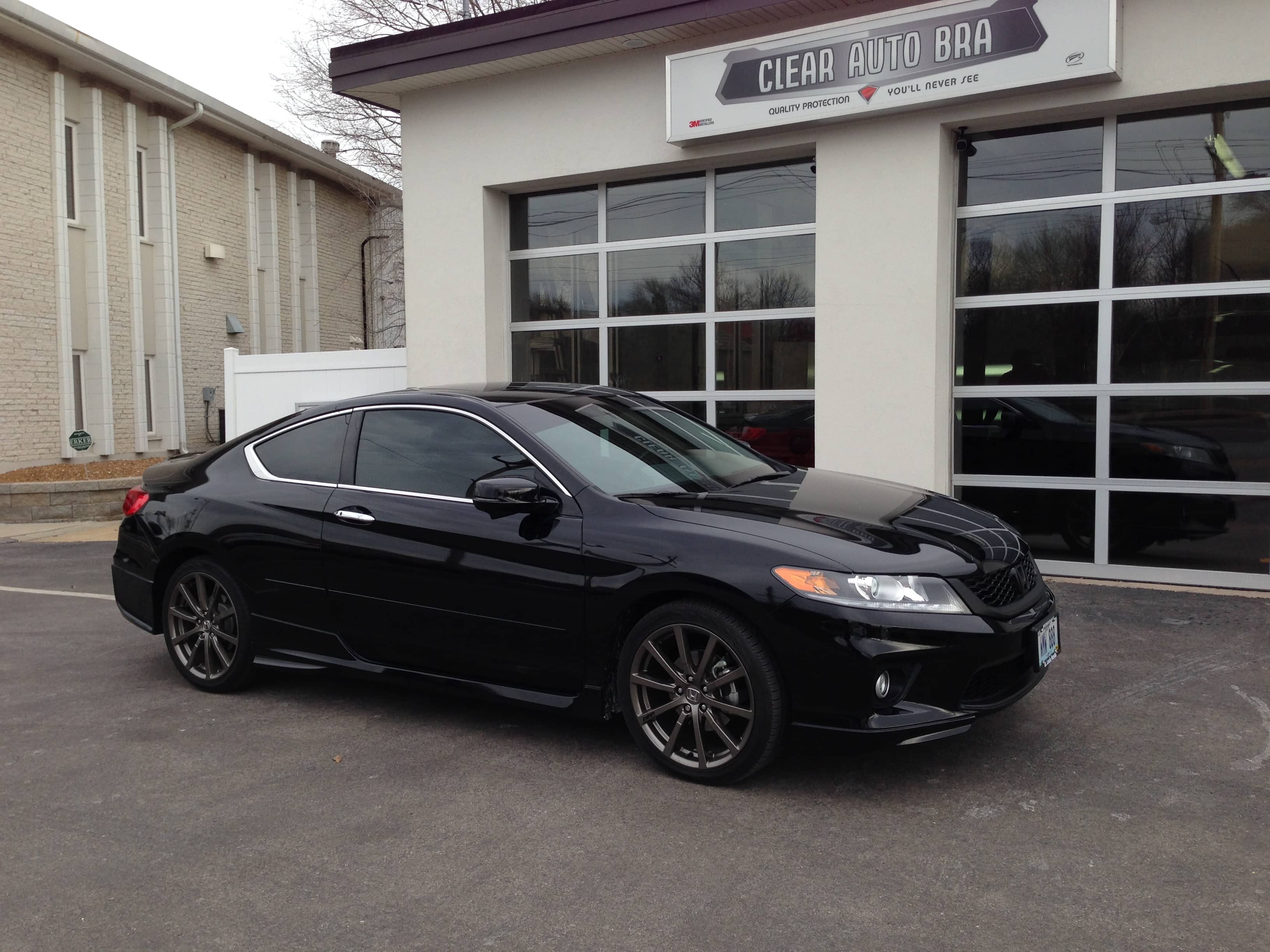 Honda Accord V6 Coupe HFP clear film paint protection St Louis