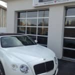 Bentley Continental GTC full front clear car bra XPEL Ultimate