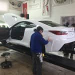 Lexus RCF protected Xpel Ultimate St. Louis clear bra installers