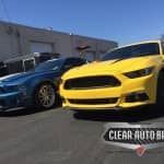 Mustang GT and Mustang GT500 invisible car bra Missouri installations